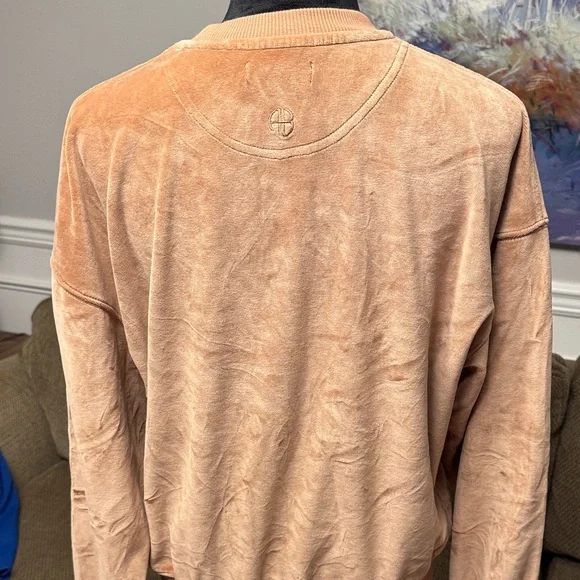 Anine Bing Sport Beige Crewneck Sweater - Picture 3 of 5
